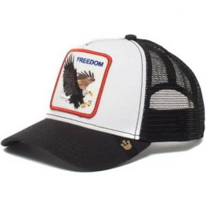 Gorra trucker azul marino águila Let It Ring